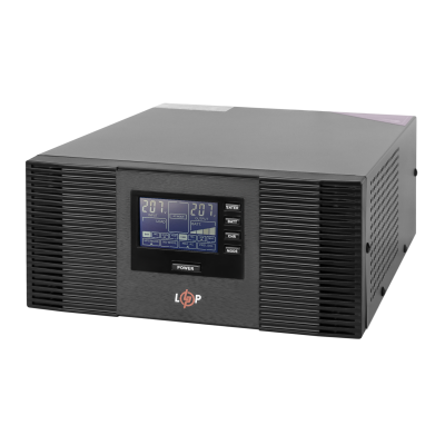 Інвертор LogicPower 12В, 1050 Вт LPM-PSW-1500VA ДБЖ з правильною синусоїдою Інвертор LogicPower 12В, 1050 Вт LPM-PSW-1500VA ДБЖ з правильною синусоїдою