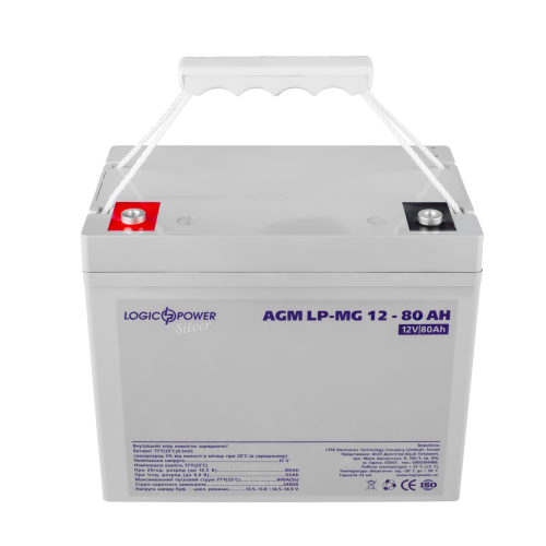 Акумулятор мультигелевий LP-MG 12V - 80 Ah Silver Акумулятор мультигелевий LP-MG 12V - 80 Ah Silver