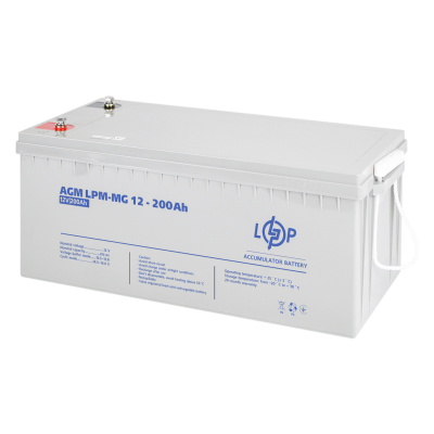 Акумулятор мультигелевий LPM-MG 12V - 200 Ah