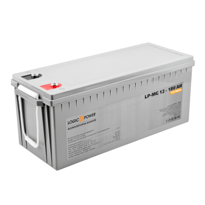 Акумулятор мультигелевий LP-MG 12V - 180 Ah Silver