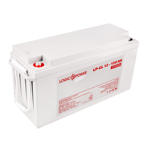 Акумулятор гелевий 12V - 150 Ah LogicPower LP-GL Silver