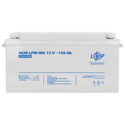 Акумулятор мультигелевий LPM-MG 12V - 150 Ah