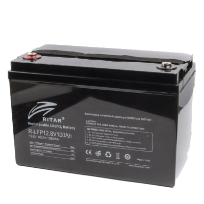 Ritar R-LFP12.8V100AH Акумуляторна батарея з bluetooth Ritar R-LFP12.8V100AH Акумуляторна батарея з bluetooth
