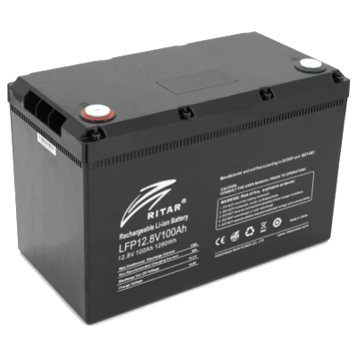 Ritar LiFePO4 12,8V 100Ah 1280Wh Акумуляторна батарея Ritar LiFePO4 12,8V 100Ah 1280Wh Акумуляторна батарея