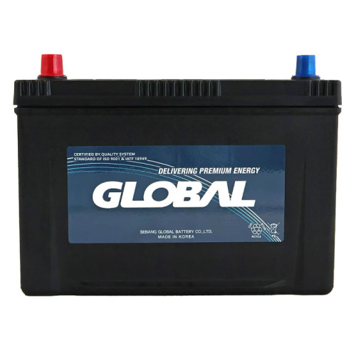 Автомобільний акумулятор GLOBAL Asia 100Ah, 850A, L+ (SMF 130D31R) (D31), н.к. (Корея ROCKET)