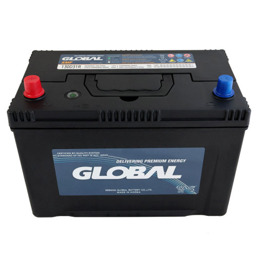 Автомобільний акумулятор GLOBAL Asia 100Ah, 850A, L+ (SMF 130D31R) (D31), н.к. (Корея ROCKET)