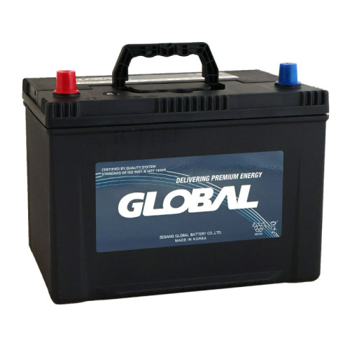 Автомобільний акумулятор GLOBAL Asia 100Ah, 850A, L+ (SMF 130D31R) (D31), н.к. (Корея ROCKET)