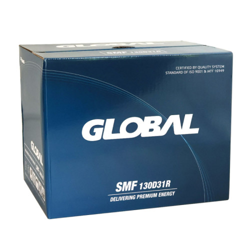 Автомобільний акумулятор GLOBAL Asia 100Ah, 850A, L+ (SMF 130D31R) (D31), н.к. (Корея ROCKET)