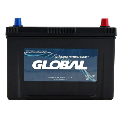 Автомобільний акумулятор GLOBAL Asia SMF 100Ah, 850A, R+ (SMF 130D31L) (D31), н.к. (Корея ROCKET)