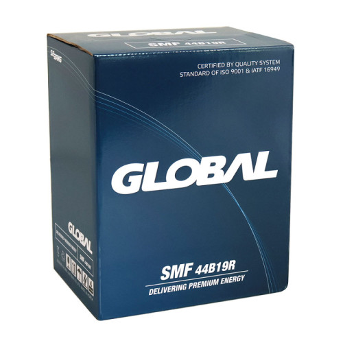 Автомобільний акумулятор GLOBAL Asia 42Ah, 360A, L+ (SMF 44B19R) (B19) т.к., н.к. (Корея ROCKET)