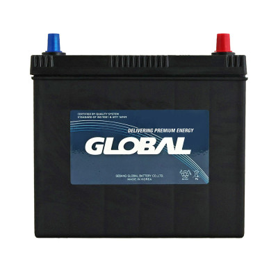 Автомобільний акумулятор GLOBAL Asia SMF 45Ah, 430A, R+ (SMF 55B24L) (B24) т.к., н.к.