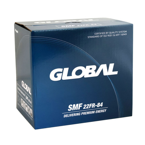 Автомобільний акумулятор GLOBAL Asia SMF 55Ah, 630A, L+ (SMF 22FR-84) (22F) Автомобільний акумулятор GLOBAL Asia SMF 55Ah, 630A, L+ (SMF 22FR-84) (22F)