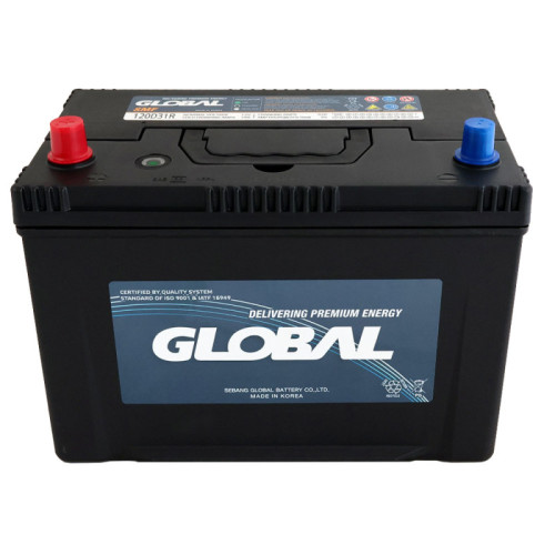 Автомобільний акумулятор GLOBAL Asia SMF 95Ah, 800A, L+ (SMF 120D31R) (D31), н.к.