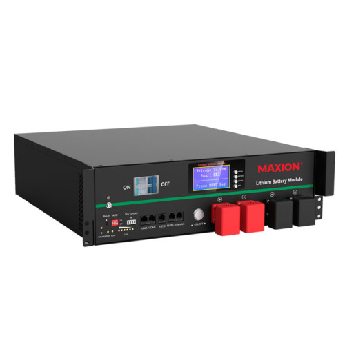 Літієві акумулятори MAXION LiFePO4 MXLFP-BMR48-100 (48V; 100Ah) Літієві акумулятори MAXION LiFePO4 MXLFP-BMR48-100 (48V; 100Ah)