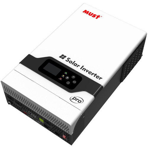 Гібридний інвертор Must PV18-5248PRO, 48 В, 80 А, 5200 Вт (безперебійник, UPS, ДБЖ) Гібридний інвертор Must PV18-5248PRO, 48 В, 80 А, 5200 Вт (безперебійник, UPS, ДБЖ)