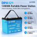 Акумулятор Dipower LiFePO4 12V/100AH (1280W*h), з дисплеєм, Smart BMS, Bluetooth APP (літій-залізо-фосфатний акумулятор для ДБЖ (UPS)) Акумулятор Dipower LiFePO4 12V/100AH (1280W*h), з дисплеєм, Smart BMS, Bluetooth APP (літій-залізо-фосфатний акумулятор для ДБЖ (UPS))
