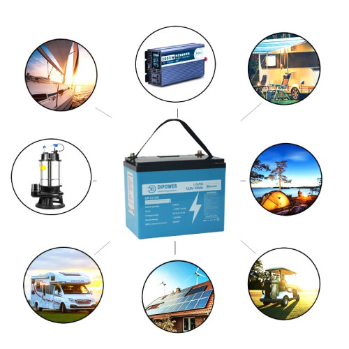 Акумулятор Dipower LiFePO4 12V/100AH (1280W*h), з дисплеєм, Smart BMS, Bluetooth APP (літій-залізо-фосфатний акумулятор для ДБЖ (UPS)) Акумулятор Dipower LiFePO4 12V/100AH (1280W*h), з дисплеєм, Smart BMS, Bluetooth APP (літій-залізо-фосфатний акумулятор для ДБЖ (UPS))