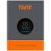 Гібридний інвертор Powmr POW-RELAB-10KE NEW 2024, 48 В, 10000 Вт (низькочастотний інвертор, безперебійник, UPS, ДБЖ)