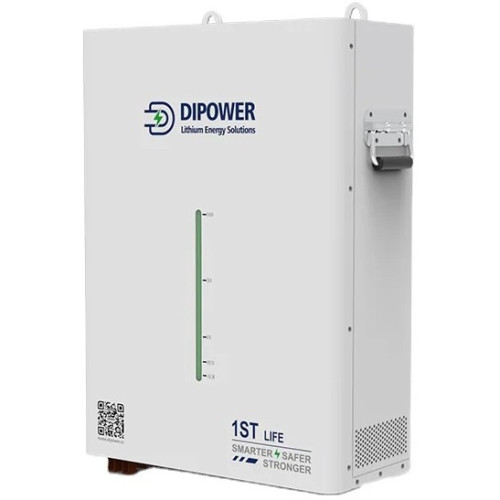 Акумулятор Dipower Wall Mounted with LED, 48V/150AH, 7200W*h (CATL NMC, 13S1P, літій-іонний акумулятор для ДБЖ (UPS))