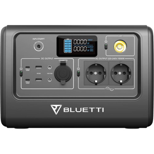 Зарядна станція Bluetti EB70, 1000 Вт, 716 Вт/год (електростанція для дому) EU
