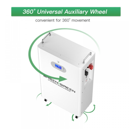 Акумулятор Basen Green LiFePO4 51,2V/280AH (14336W*h), Smart BMS, Bluetooth APP (літій-залізо-фосфатний акумулятор для ДБЖ (UPS)) Акумулятор Basen Green LiFePO4 51,2V/280AH (14336W*h), Smart BMS, Bluetooth APP (літій-залізо-фосфатний акумулятор для ДБЖ (UPS))