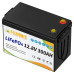 Акумулятор FlyPower LiFePO4 12V/300AH, 3840W*h (літій-залізо-фосфатний акумулятор для ДБЖ (UPS))