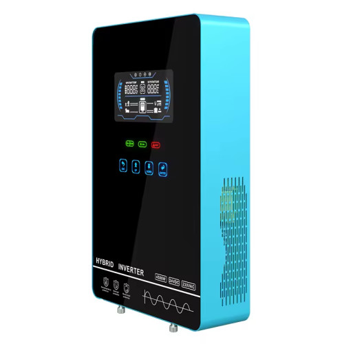 Гібридний інвертор Powmr POW-HVM6.5K-48V NEW 2024, 48 В, 6500 Вт (безперебійник, UPS, ДБЖ) Гібридний інвертор Powmr POW-HVM6.5K-48V NEW 2024, 48 В, 6500 Вт (безперебійник, UPS, ДБЖ)