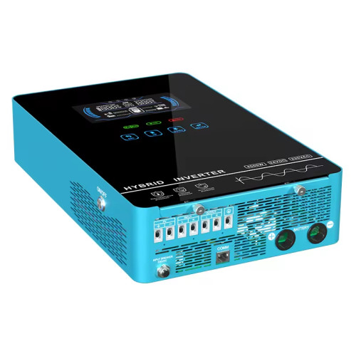 Гібридний інвертор Powmr POW-HVM6.5K-48V NEW 2024, 48 В, 6500 Вт (безперебійник, UPS, ДБЖ) Гібридний інвертор Powmr POW-HVM6.5K-48V NEW 2024, 48 В, 6500 Вт (безперебійник, UPS, ДБЖ)
