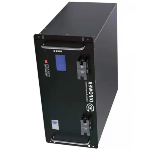 Акумулятор Dipower LiFePO4, Rack Mounted, 51,2V/100AH, 5120W*h (літій-залізо-фосфатний акумулятор для ДБЖ (UPS))