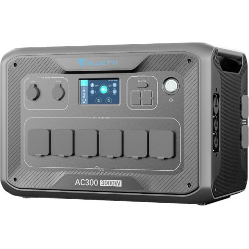 Зарядна станція Bluetti AC300+2xB300, 3000 Вт, 6144 Вт/год (електростанція для дому, UPS, ДБЖ) EU
