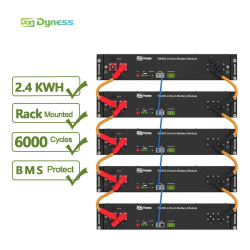 Акумулятор DYNESS 4хB4850-box LiFePO4 48V/200AH (9600W*h) (літій-залізо-фосфатний акумулятор для ДБЖ (UPS))