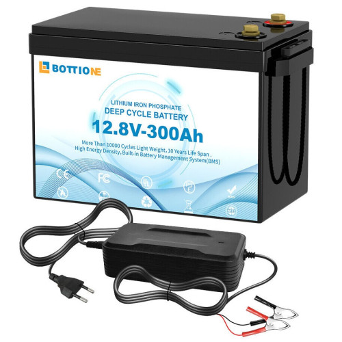Акумулятор Bottione LiFePO4 12V/300AH, 3840W*h (літій-залізо-фосфатний акумулятор для ДБЖ (UPS)) Акумулятор Bottione LiFePO4 12V/300AH, 3840W*h (літій-залізо-фосфатний акумулятор для ДБЖ (UPS))