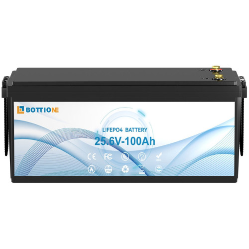 Акумулятор Bottione LiFePO4 24V/100AH (2560W*h) (літій-залізо-фосфатний акумулятор для ДБЖ (UPS))