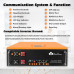 Акумулятор Cloud Energy LiFePO4 48V/150AH, 7680W*h, 100А (Wall Mounted, літій-залізо-фосфатний акумулятор для ДБЖ (UPS))