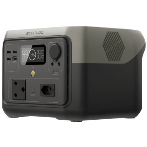 Зарядна станція EcoFlow River 2 Max 500 Вт, 512 Вт*год, ZMR610-B (електростанція для дому) SA