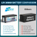 Акумулятор HRBEEnergy LiFePO4 12V/200AH (2400W*h) (літій-залізо-фосфатний акумулятор для ДБЖ (UPS)) Акумулятор HRBEEnergy LiFePO4 12V/200AH (2400W*h) (літій-залізо-фосфатний акумулятор для ДБЖ (UPS))