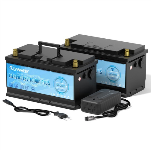 Акумулятор Kepworth LiFePO4 12V/100AH (1280W*h), Smart BMS, Bluetooth APP (літій-залізо-фосфатний акумулятор для ДБЖ (UPS)) Акумулятор Kepworth LiFePO4 12V/100AH (1280W*h), Smart BMS, Bluetooth APP (літій-залізо-фосфатний акумулятор для ДБЖ (UPS))