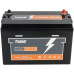Акумулятор PowMr 12,8V/150Ah, 1920W*h, 100A (LiFePO4, для будинку, котла, сонячних батарей)