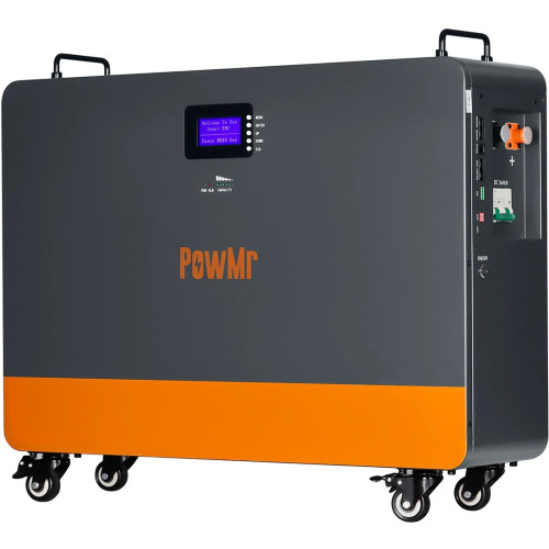 Акумулятор Powmr Powerwall LiFePO4 51,2V/280AH, 150/200 А (14300W*h) (літій-залізо-фосфатний акумулятор для ДБЖ (UPS)) Акумулятор Powmr Powerwall LiFePO4 51,2V/280AH, 150/200 А (14300W*h) (літій-залізо-фосфатний акумулятор для ДБЖ (UPS))