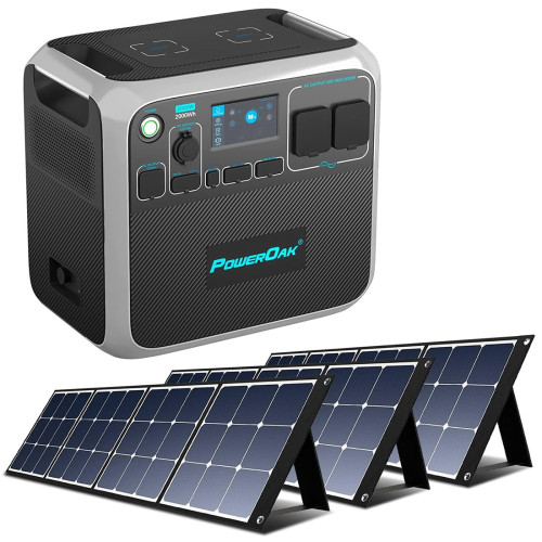 Зарядна станція Bluetti PowerOak AC200P, 2000 Вт, 2000 Вт*год (електростанція для дому) UK Зарядна станція Bluetti PowerOak AC200P, 2000 Вт, 2000 Вт*год (електростанція для дому) UK