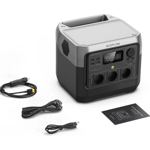Зарядна станція EcoFlow River 2 Pro 800 Вт, 768 Вт/год (електростанція для дому, UPS, ДБЖ) EU Зарядна станція EcoFlow River 2 Pro 800 Вт, 768 Вт/год (електростанція для дому, UPS, ДБЖ) EU