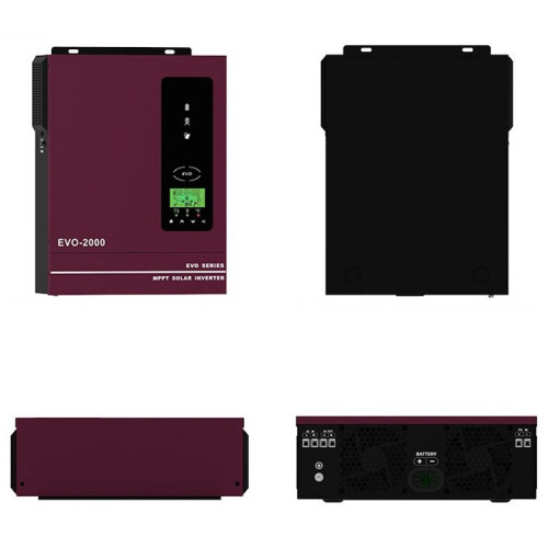 Гібридний інвертор Anern AN-SCI-EVO-2000, 12 В, 1600 Вт (безперебійник, UPS, ДБЖ) Гібридний інвертор Anern AN-SCI-EVO-2000, 12 В, 1600 Вт (безперебійник, UPS, ДБЖ)