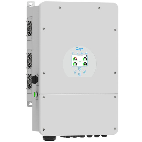 Гібридний інвертор Deye 12кВт SUN-12K-SG02LP1-EU-AM3, 48 В, 12000 Вт, 1 фаза (безперебійник, UPS, ДБЖ) Гібридний інвертор Deye 12кВт SUN-12K-SG02LP1-EU-AM3, 48 В, 12000 Вт, 1 фаза (безперебійник, UPS, ДБЖ)