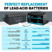 Акумулятор TTWEN LiFePO4 12V/100AH, 100A (1280W*h) (літій-залізо-фосфатний акумулятор для ДБЖ (UPS)) Акумулятор TTWEN LiFePO4 12V/100AH, 100A (1280W*h) (літій-залізо-фосфатний акумулятор для ДБЖ (UPS))