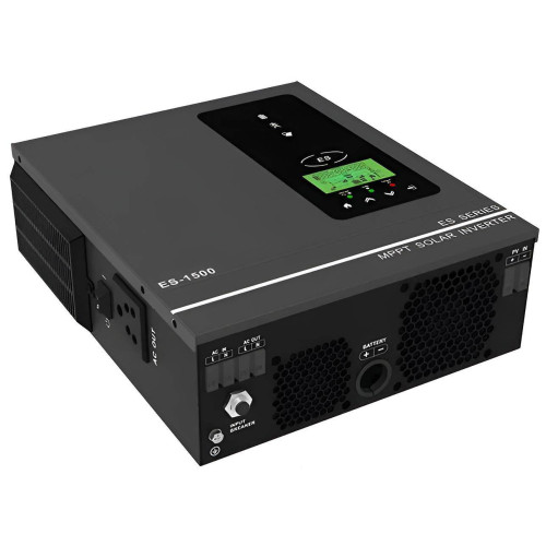 Гібридний інвертор Anern SCI-ES-1500, 24 В, 1500 Вт (безперебійник, UPS, ДБЖ) Гібридний інвертор Anern SCI-ES-1500, 24 В, 1500 Вт (безперебійник, UPS, ДБЖ)
