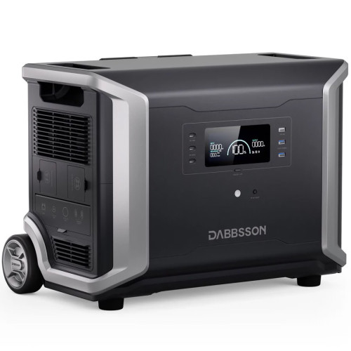 Зарядна станція Dabbsson DBS3500, 3600 Вт, 3430 Вт*год (електростанція для дому, UPS, ДБЖ) Зарядна станція Dabbsson DBS3500, 3600 Вт, 3430 Вт*год (електростанція для дому, UPS, ДБЖ)
