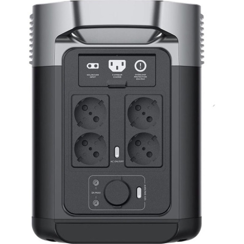 Зарядна станція EcoFlow Delta 2, 1800 Вт, 1024 Вт/год (електростанція для дому, UPS, ДБЖ) EU