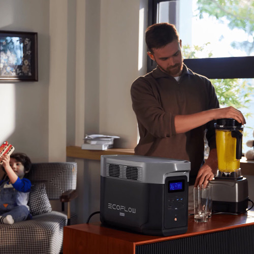 Зарядна станція EcoFlow Delta 2 Max, 2400 Вт, 2048 Вт/год (електростанція для дому, UPS, ДБЖ) EU Зарядна станція EcoFlow Delta 2 Max, 2400 Вт, 2048 Вт/год (електростанція для дому, UPS, ДБЖ) EU