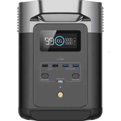 Зарядна станція EcoFlow Delta 2, 1800 Вт, 1024 Вт*год (електростанція для дому, UPS, ДБЖ) SA