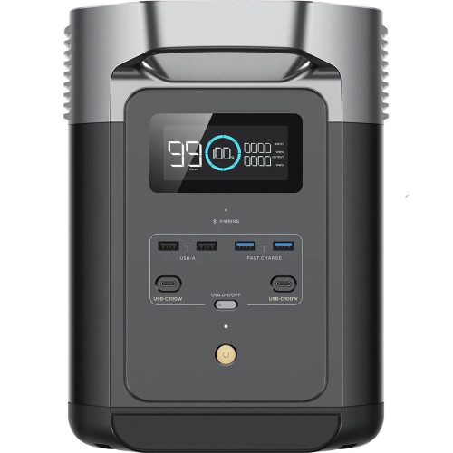 Зарядна станція EcoFlow Delta 2, 1800 Вт, 1024 Вт*год (електростанція для дому, UPS, ДБЖ) SA